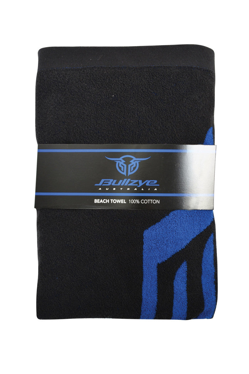 Bullzye Logo Towel - Royal Blue