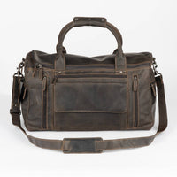 Leather Travel Bag Large - Brown