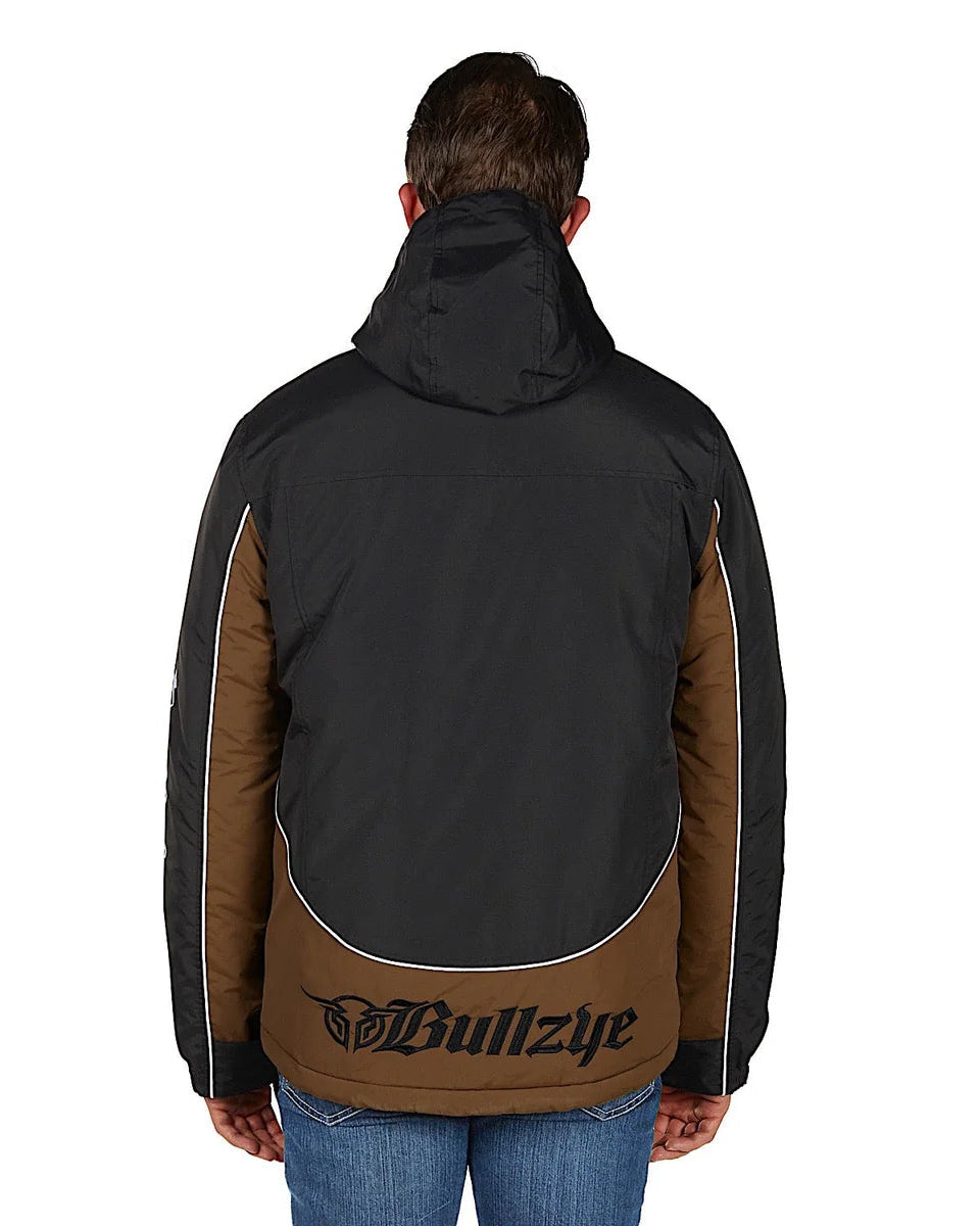 Mens Waterproof Bazooka Jacket - Black & Tan