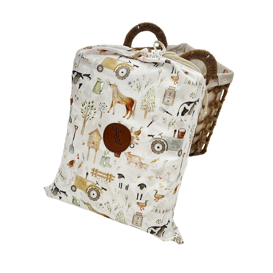 Padded Waterproof Playmat - Farm Life