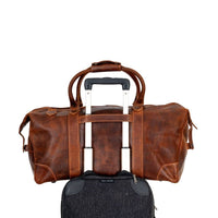 'Christine' Leather Pioneer Weekender Bag - Sandel