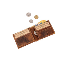 'Samson' RFID Leather Wallet – Camel