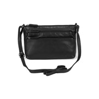 Crossbody Leather Bag - Black
