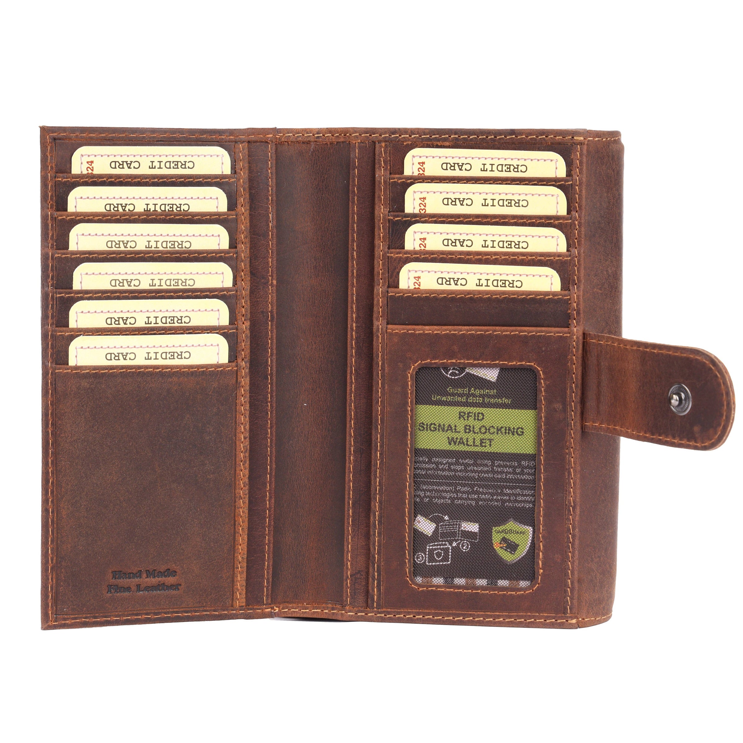 Greenwood Leather Brighton Travel Organiser Wallet