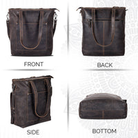 ‘Bunbury’ Classic Leather Tote Bag