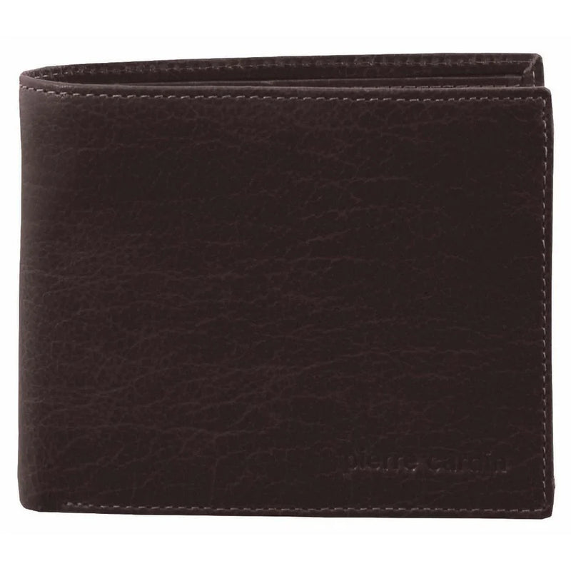 Rustic Leather Mens Tri-Fold Wallet