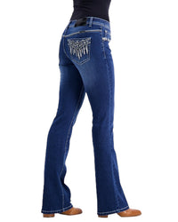'Laura' Wild Child Bootcut Jeans