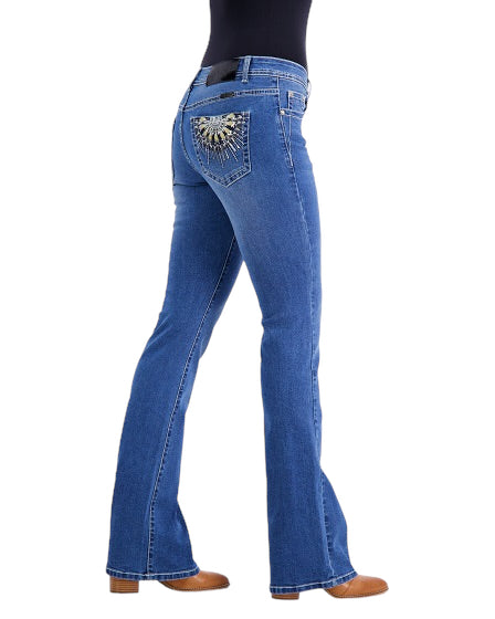 'Josie' Wild Child Bootcut Jeans
