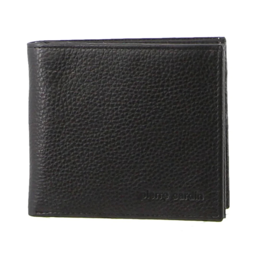 Italian Leather Mens Tri-Fold Wallet