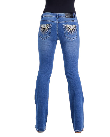 'Josie' Wild Child Bootcut Jeans