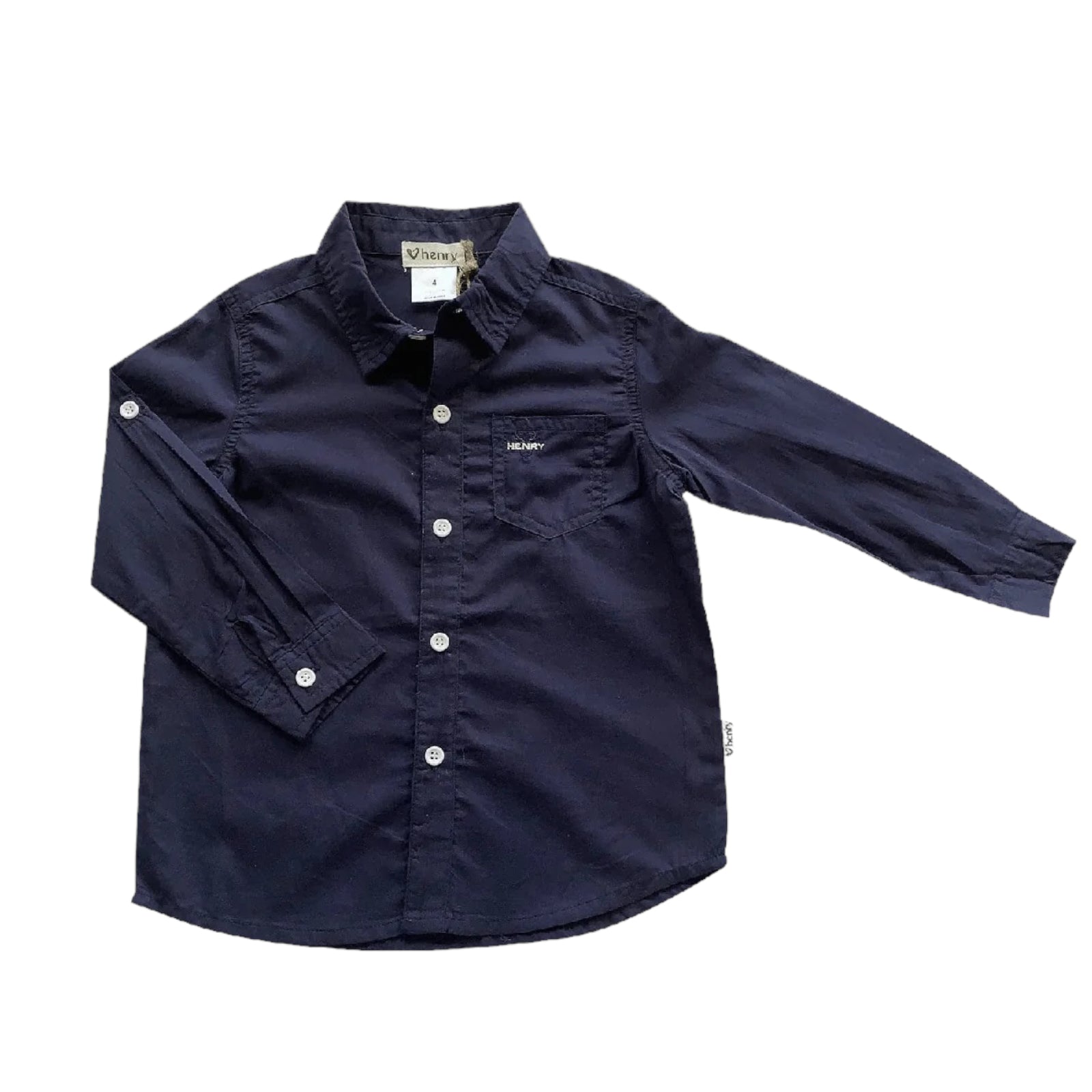 Boys Classic Shirt - Navy