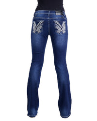 'Sadie' Wild Child Bootcut Jeans