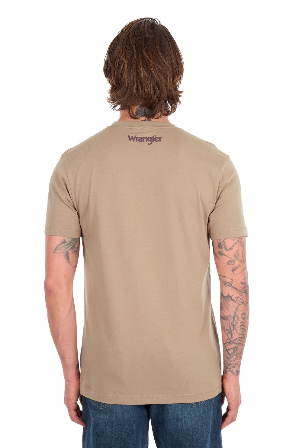 'James' Short Sleeve Tee - Tan