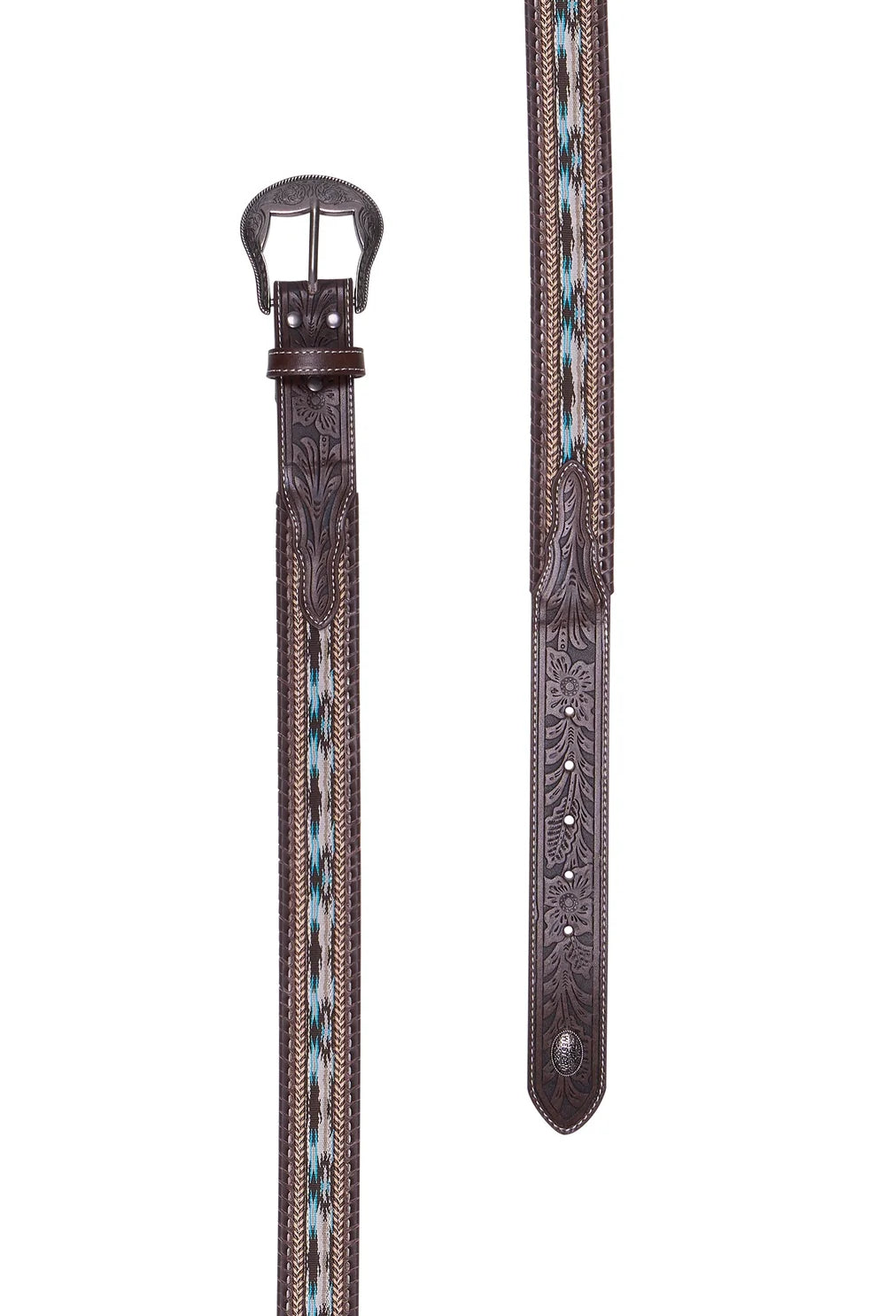 'Lynton' Belt - Dark Tan