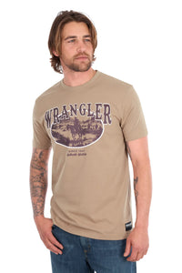 'James' Short Sleeve Tee - Tan