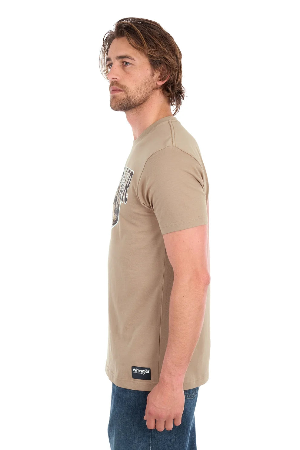 'James' Short Sleeve Tee - Tan