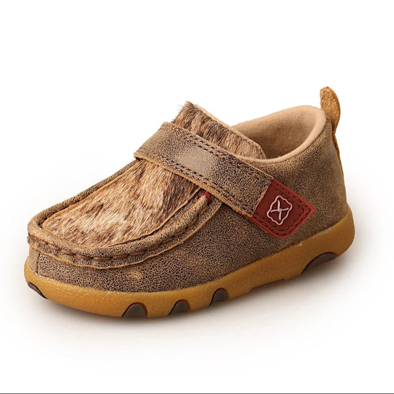 Infant Cow Fur Casual Mocs
