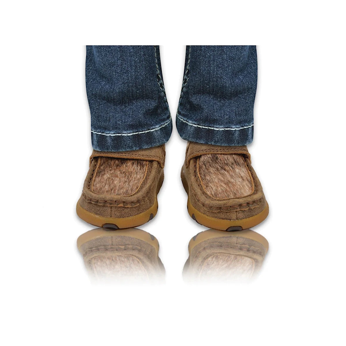 Infant Cow Fur Casual Mocs