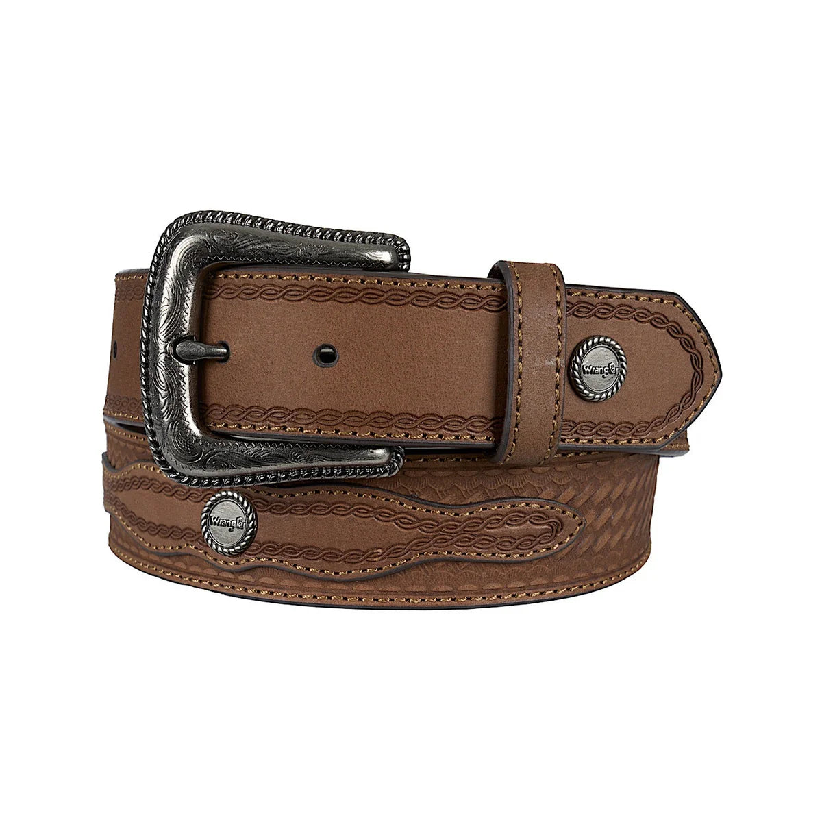 'Dale' Leather Belt - Tan