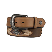'Jonas' Leather Belt - Coffee