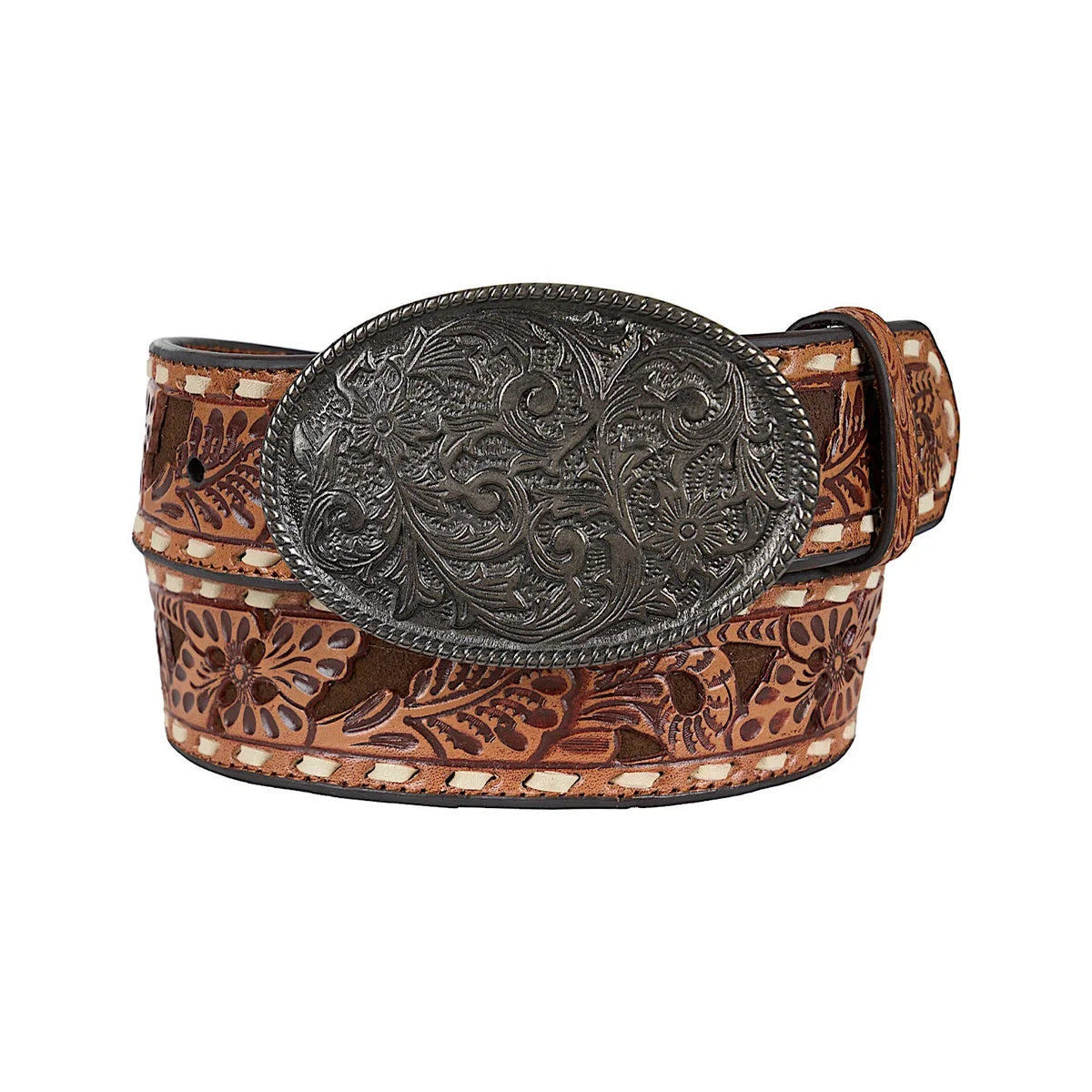 'Savannah' Leather Belt - Light Tan