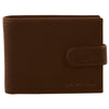 Rustic Leather Mens Bi-Fold Wallet