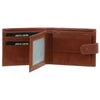 Rustic Leather Mens Bi-Fold Wallet