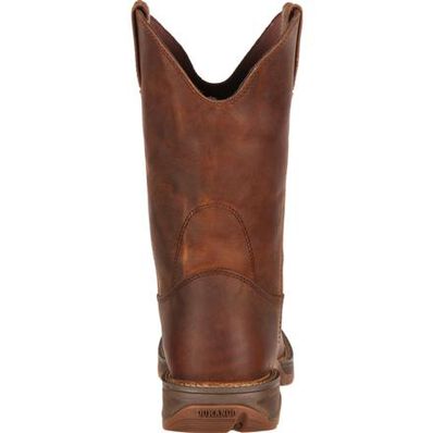 Durango® Rebel Pull-On Brown Western Boot