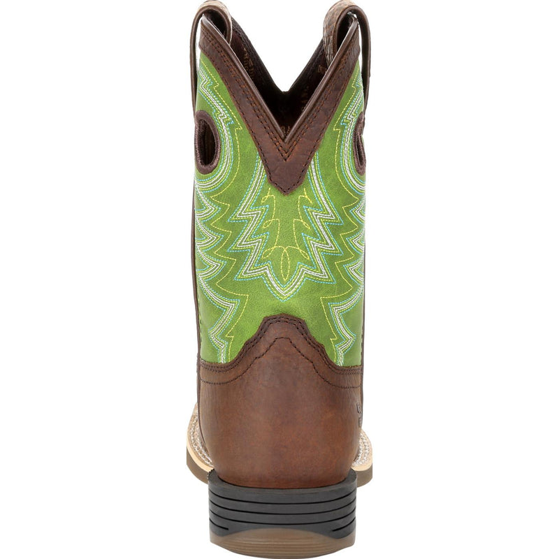 Durango® Lil’ Rebel Pro™ Youth Lime Western Boot