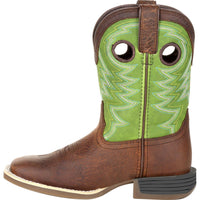 Durango® Lil’ Rebel Pro™ Youth Lime Western Boot