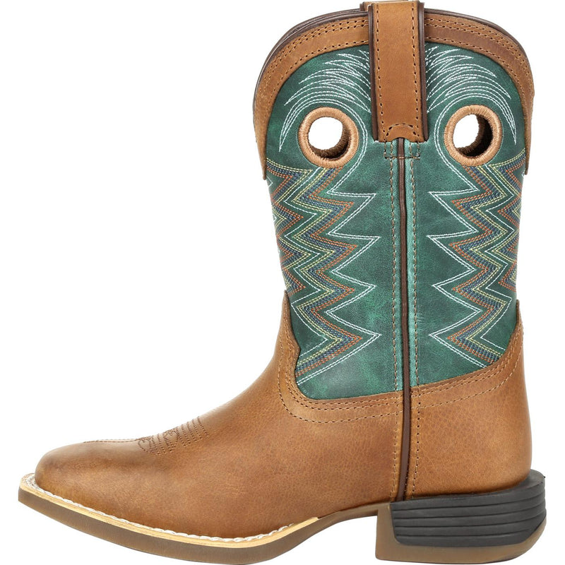 Durango® Lil Rebel Pro™ Youth Teal Western Boot