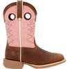 Durango® Lil' Rebel Pro™ Chestnut Bubblegum Western Boot