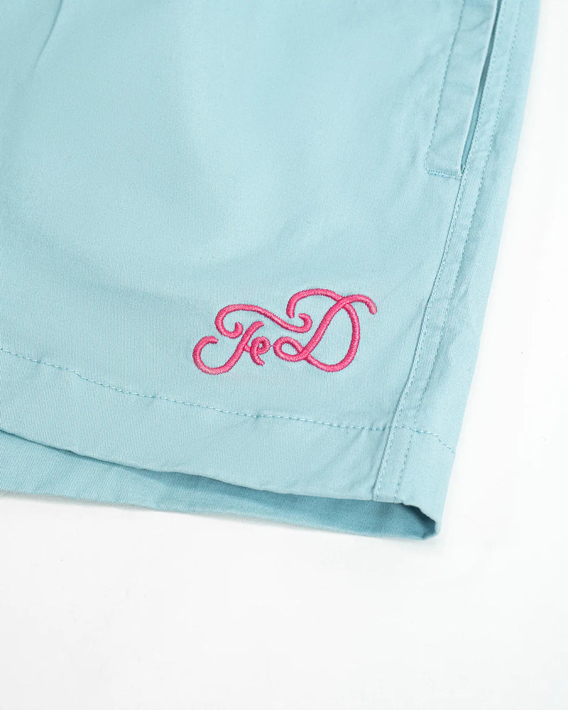 Ladies Rugger Shorts - Sky Blue