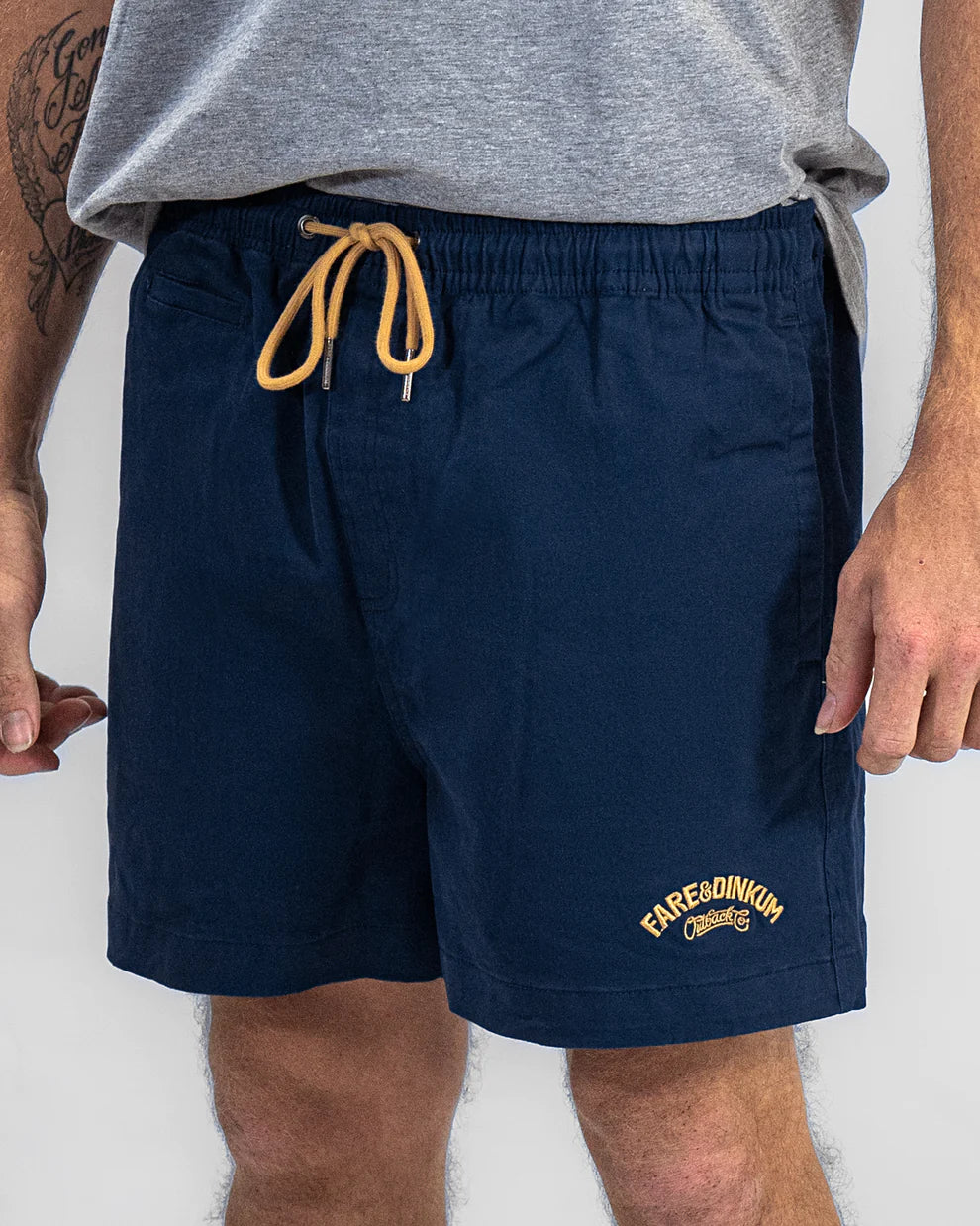 Mens Rugger Shorts - Navy