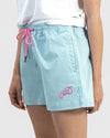 Ladies Rugger Shorts - Sky Blue