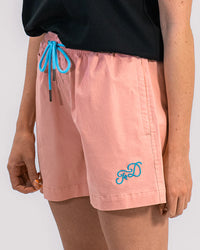 Ladies Rugger Shorts - Pink