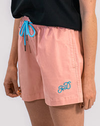 Ladies Rugger Shorts - Pink