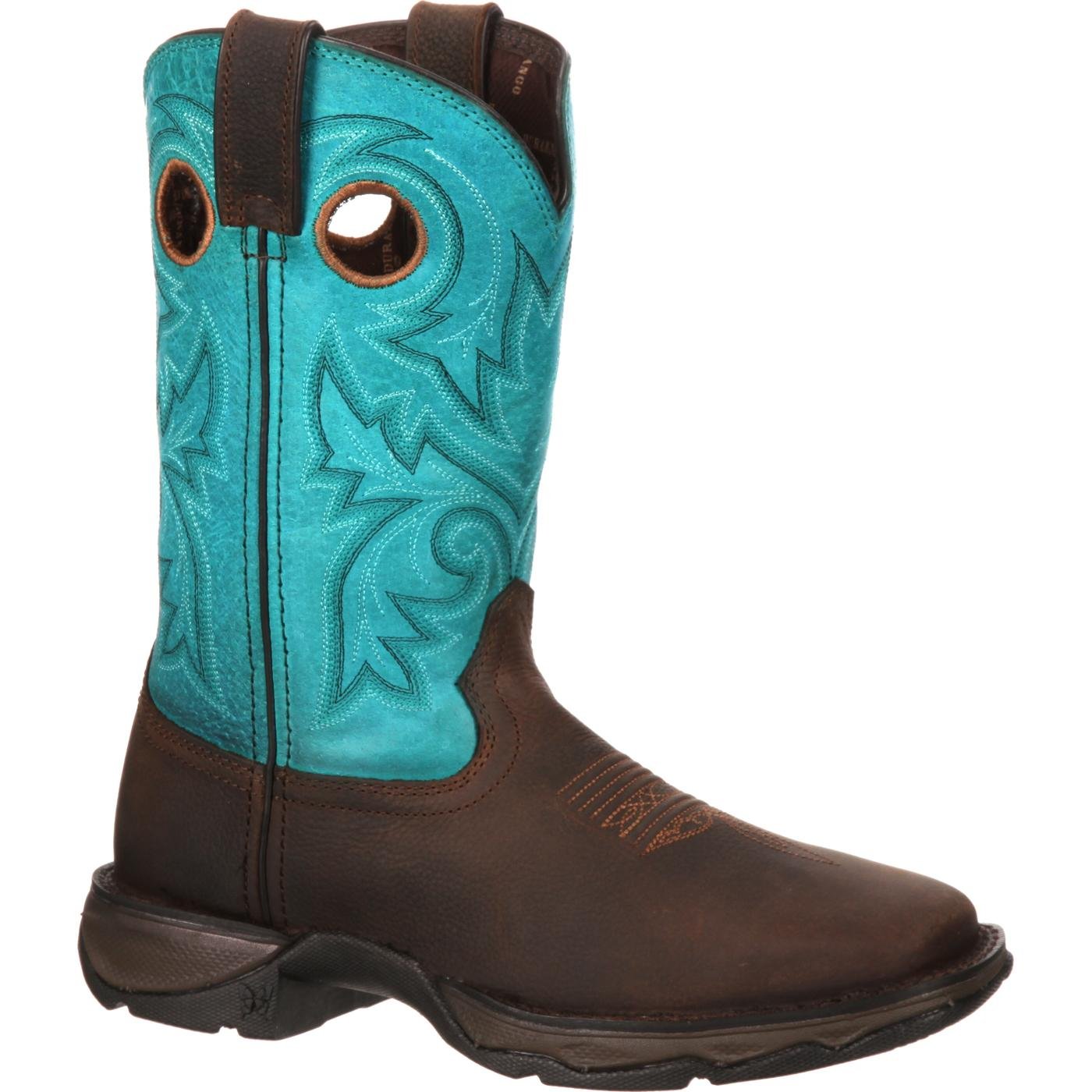 Lady Rebel by Durango Women’s Bar Turquoise Western Boot