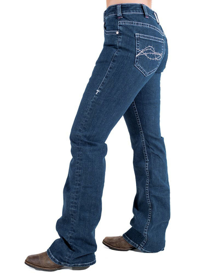 'Freedom' Natural Waist Bootcut Jeans