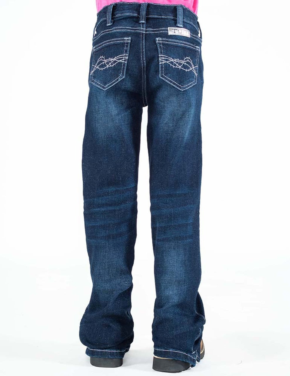 Girls 'Superstar' TuffFlex Bootcut Jeans