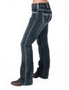 [SALE] 'XOXO' Natural Waist Bootcut Jeans