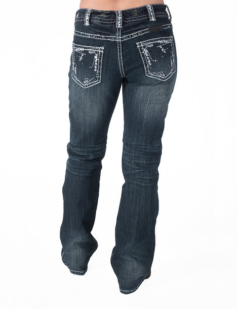 'XOXO' Natural Waist Bootcut Jeans