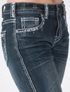 [SALE] 'XOXO' Natural Waist Bootcut Jeans