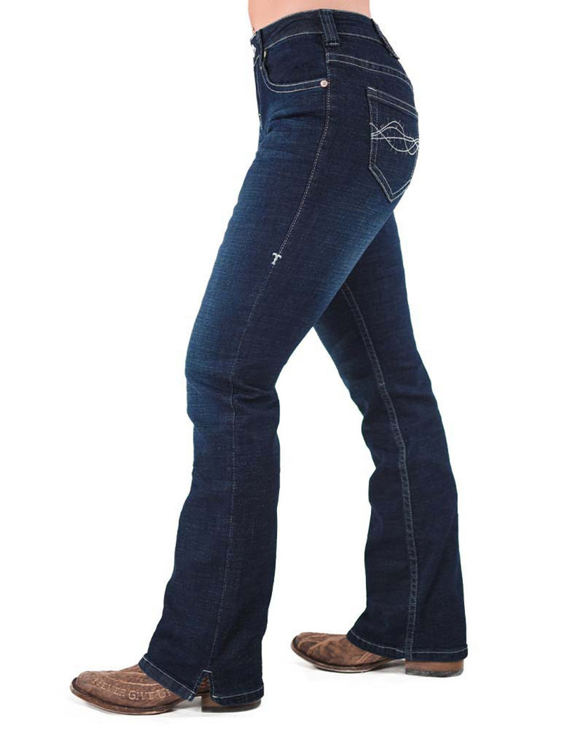 'Premium' Natural Waist TuffFlex Bootcut Jeans