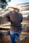 [SALE] Unisex Black & Gold Softshell Microfiber Fleece Jacket