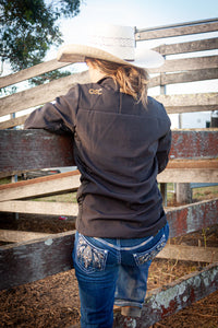 [SALE] Unisex Black & Gold Softshell Microfiber Fleece Jacket