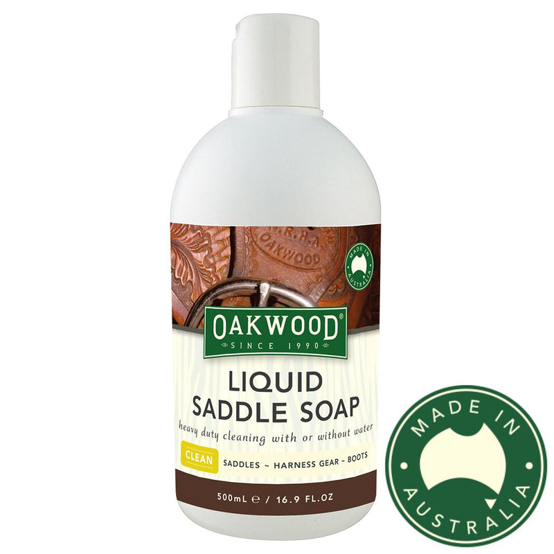 Oakwood Liquid Saddle Soap (500mL)