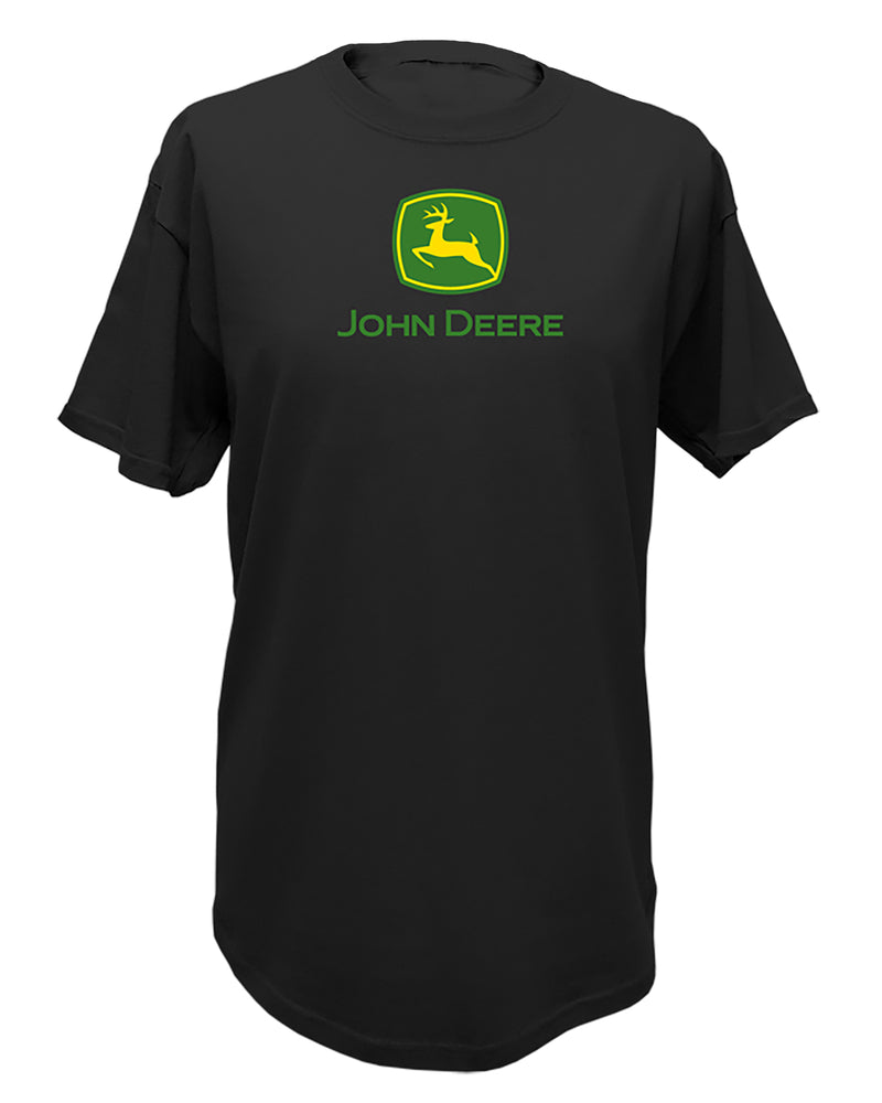 John Deere Black Logo Tee