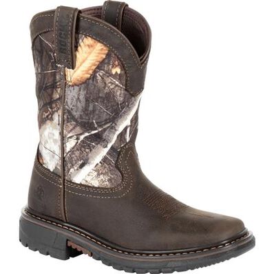 Rocky Kids' Ride FLX Realtree Camouflage Boots