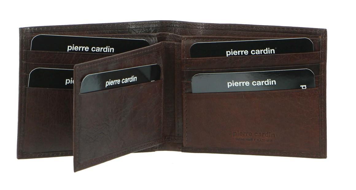 Rustic Leather Mens Slim Bi-Fold Wallet